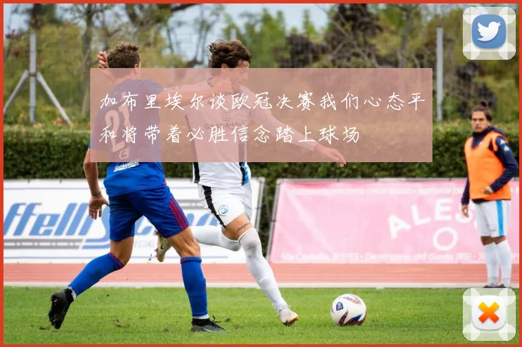 加布里埃尔谈欧冠决赛我们心态平和将带着必胜信念踏上球场